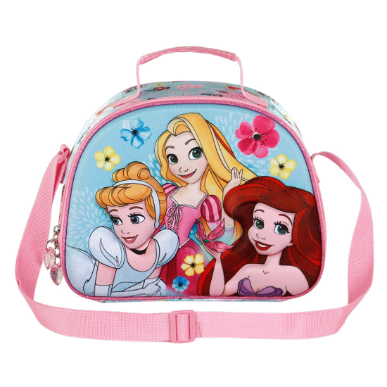 Disney Princesas Adorable Lancheira 3D, Azul ( Imagem 2 de 5 ) - Preview