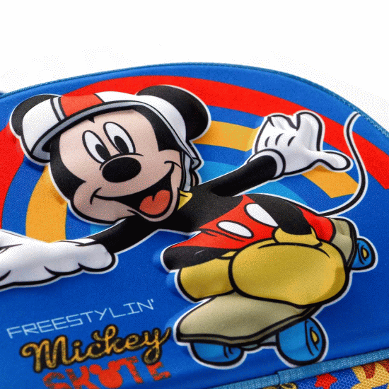 Disney Mickey Mouse Freestyle Lancheira 3D, Azul ( Imagem 4 de 5 ) - Preview