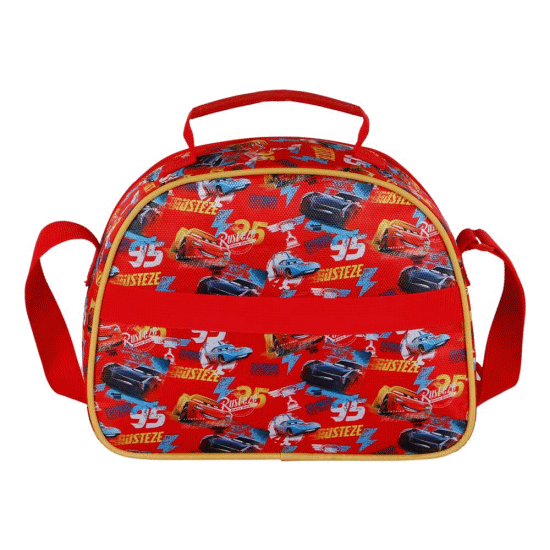 Disney Carros 3 Bumper Lancheira 3D, Vermelha ( Imagem 5 de 5 ) - Preview