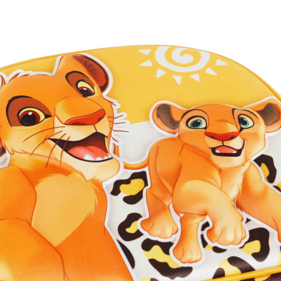Disney O Rei Leão Africa Lancheira 3D, Amarela ( Imagem 5 de 5 ) - Preview