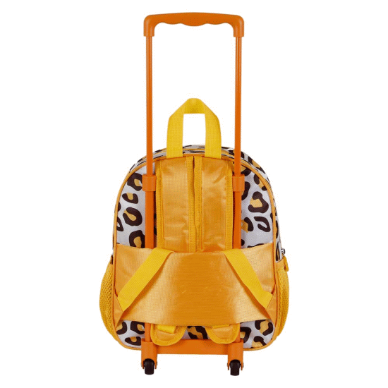 Disney O Rei Leão Africa Mochila 3D com Rodas Pequena, Amarela ( Imagem 5 de 5 ) - Preview