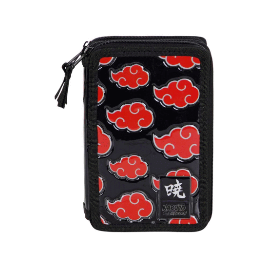 Naruto Clouds Complete Triple Pencil Set, Black ( Imagem 2 de 5 ) - Preview
