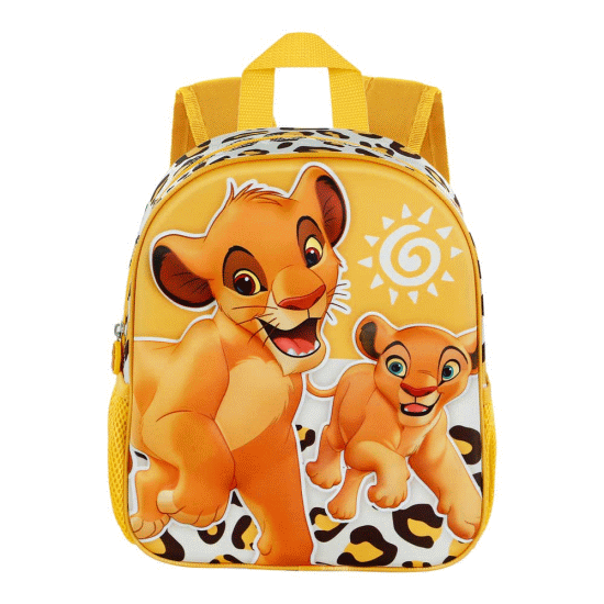 Disney O Rei Leão Africa Mochila 3D Pequena, Amarela ( Imagem 5 de 5 ) - Preview