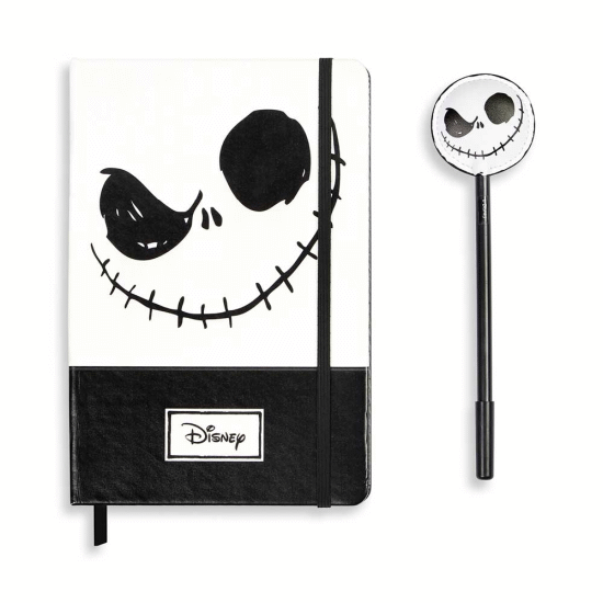 Disney O Estranho Mundo de Jack Face Caixa de Presente com Diário e Caneta Fashion, Preta ( Imagem 2 de 2 ) - Preview
