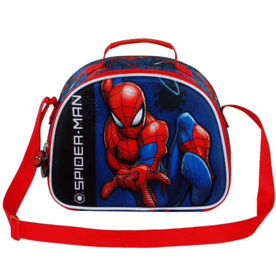 Marvel Homem-Aranha Speed Lancheira 3D, Vermelha ( Imagem 2 de 3 ) - Preview