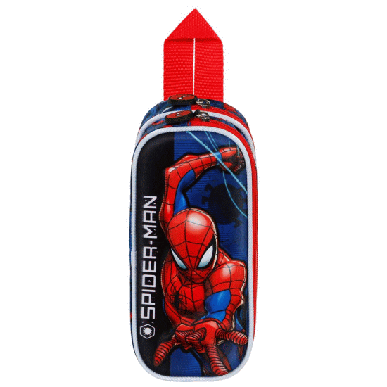 Marvel Homem-Aranha Speed Estojo Duplo 3D, Vermelha ( Imagem 2 de 4 ) - Preview
