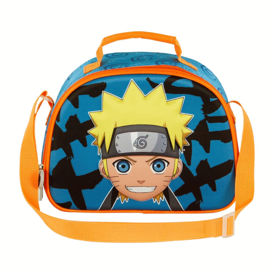 Naruto Happy Lancheira 3D, Azul ( Imagem 2 de 5 ) - Preview