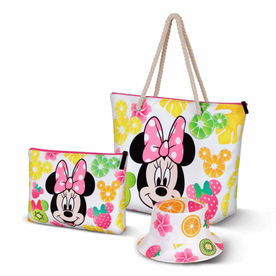 Disney Minnie Mouse Fruits Saco de Praia Soleil, Multicolorido ( Imagem 4 de 5 ) - Preview