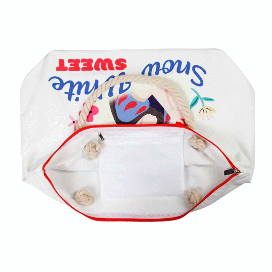 Disney Snow White Sweet Soleil Beach Bag, White ( Imagem 4 de 4 ) - Preview