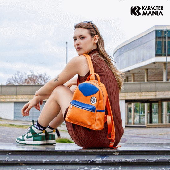 Dragon Ball Suit Mochila Heady, Laranja ( Imagem 2 de 2 ) - Preview
