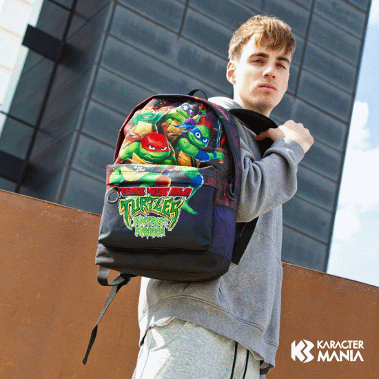 TEENAGE MUTANT NINJA Tartarugas Ninja Ninjas Mochila HS FAN 2.0, Multicolorido ( Imagem 2 de 5 ) - Preview