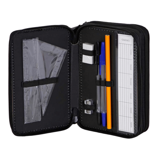 Naruto Clouds Complete Triple Pencil Set, Black ( Imagem 3 de 5 ) - Preview