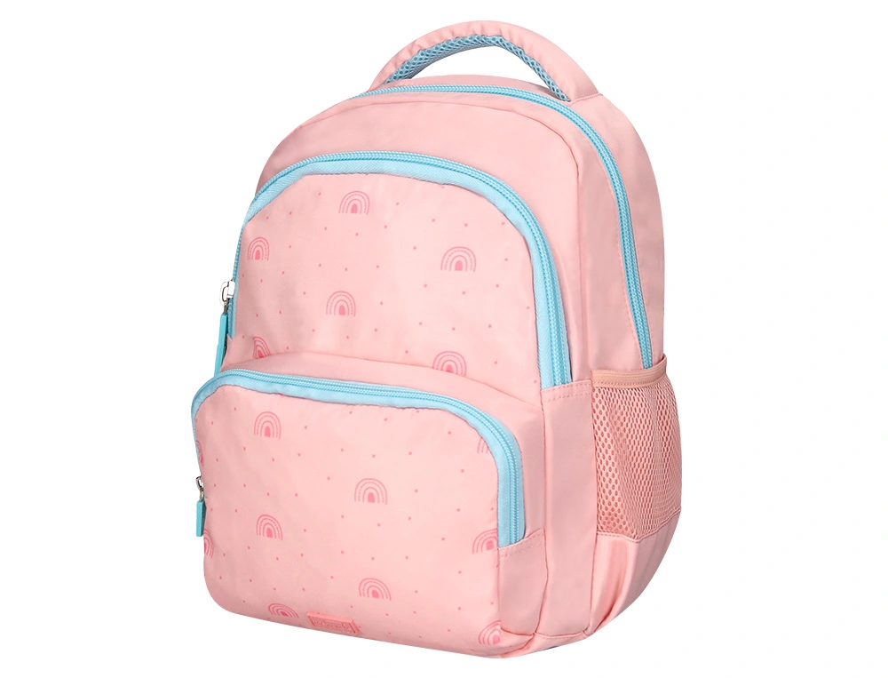Mochila escolar liderpapel multibolso infantil desenho arco iris 350x110x270 mm ( Imagem 4 de 16 ) - Preview