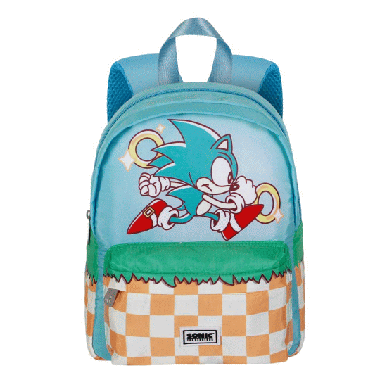 Sonic The Hedgehog - SEGA Run Mochila Pré-escolar Joy, Azul ( Imagem 2 de 3 ) - Preview