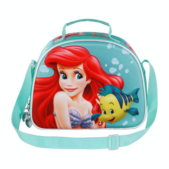 Disney Ariel Sea Lancheira 3D, Azul ( Imagem 2 de 4 ) - Preview