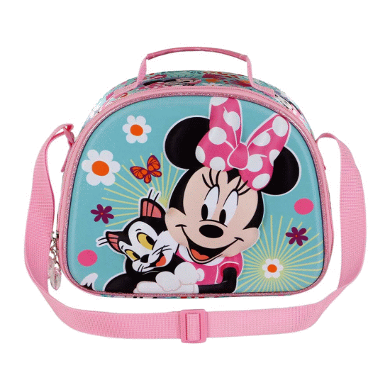 Disney Minnie Mouse Figaro Lancheira 3D, Rosa ( Imagem 2 de 5 ) - Preview