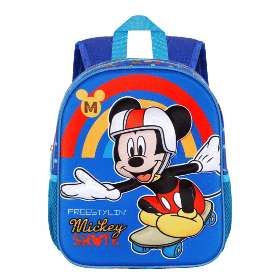 Disney Mickey Mouse Freestyle Mochila 3D Pequena, Azul ( Imagem 3 de 5 ) - Preview