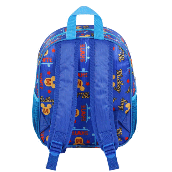 Disney Mickey Mouse Freestyle Mochila 3D Pequena, Azul ( Imagem 4 de 5 ) - Preview