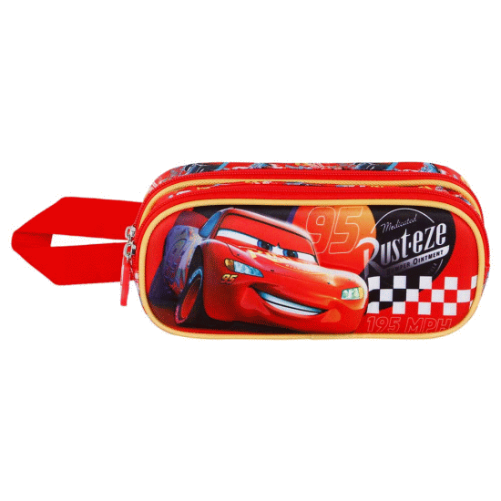 Disney Carros 3 Bumper Estojo Duplo 3D, Vermelha ( Imagem 3 de 4 ) - Preview