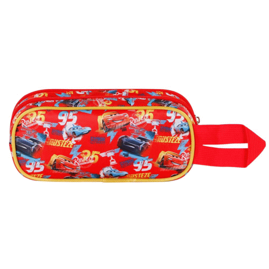 Disney Carros 3 Bumper Estojo Duplo 3D, Vermelha ( Imagem 4 de 4 ) - Preview