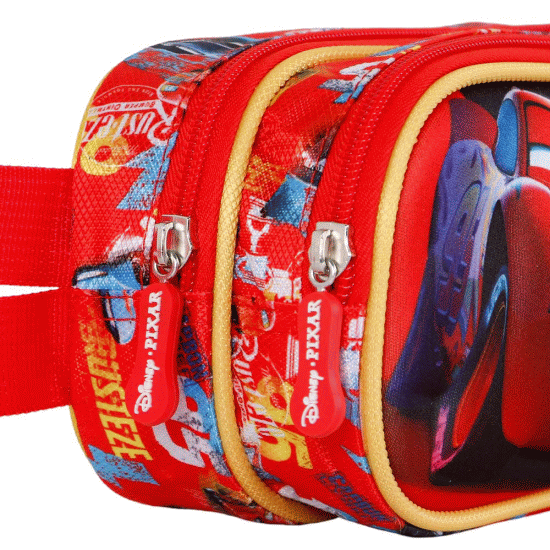 Disney Carros 3 Bumper Estojo Duplo 3D, Vermelha ( Imagem 2 de 4 ) - Preview