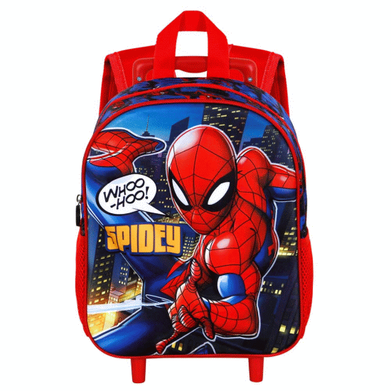 Marvel Homem-Aranha Mighty Mochila 3D com Rodas Pequena, Vermelha ( Imagem 3 de 5 ) - Preview