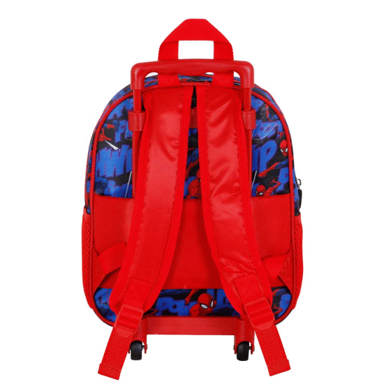 Marvel Homem-Aranha Mighty Mochila 3D com Rodas Pequena, Vermelha ( Imagem 4 de 5 ) - Preview