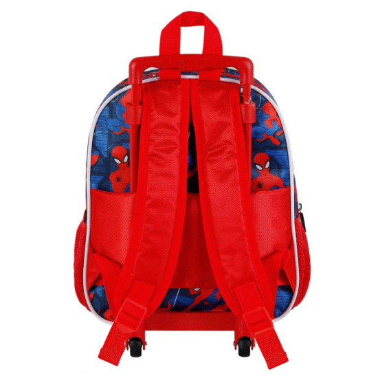 Marvel Homem-Aranha Stronger Mochila 3D com Rodas Pequena, Vermelha ( Imagem 5 de 5 ) - Preview