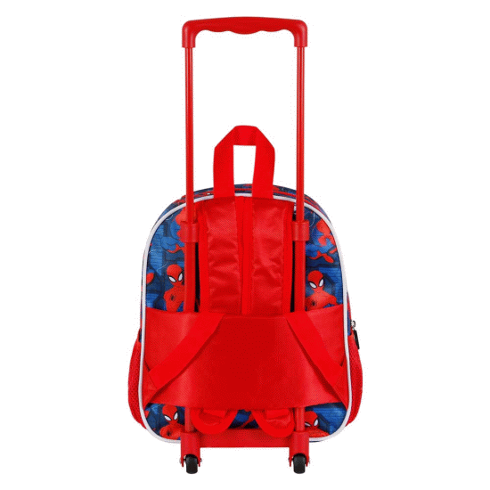 Marvel Homem-Aranha Stronger Mochila 3D com Rodas Pequena, Vermelha ( Imagem 3 de 5 ) - Preview
