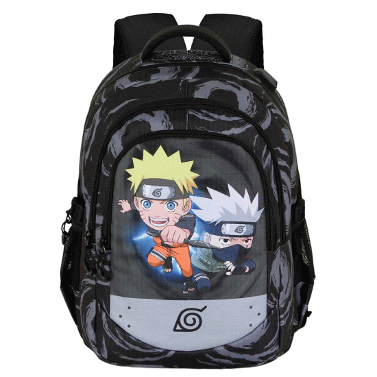 Naruto Kid Mochila Running PLUS, Cinza ( Imagem 3 de 5 ) - Preview