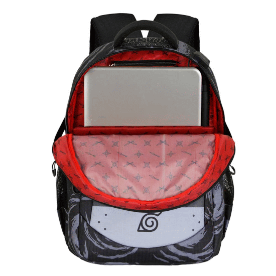 Naruto Kid Mochila Running PLUS, Cinza ( Imagem 4 de 5 ) - Preview