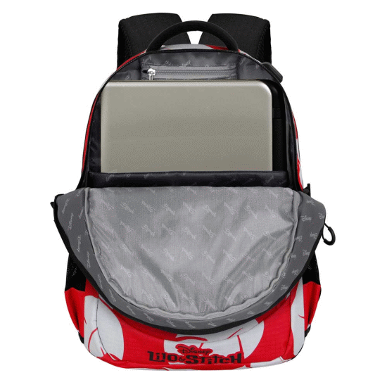 Disney Lilo e Stitch Kiss Mochila Running PLUS, Vermelha ( Imagem 4 de 4 ) - Preview