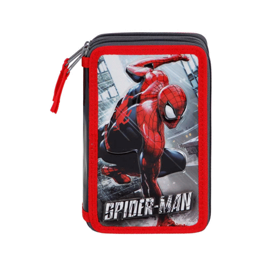 Marvel Homem-Aranha Rain Estojo para Lápis Completo Triplo, Multicolorido ( Imagem 3 de 5 ) - Preview