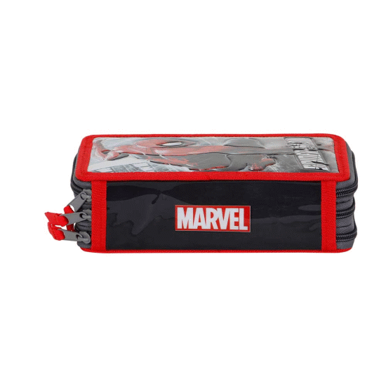 Marvel Homem-Aranha Rain Estojo para Lápis Completo Triplo, Multicolorido ( Imagem 5 de 5 ) - Preview