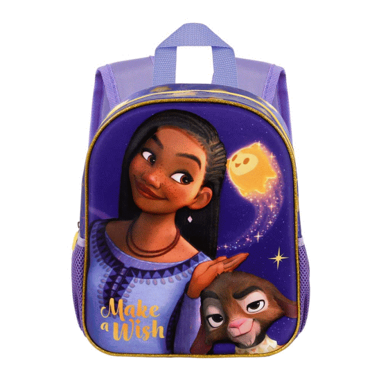 Disney Wish: O Poder dos Desejos Star Mochila 3D Pequena, Lilás ( Imagem 2 de 3 ) - Preview
