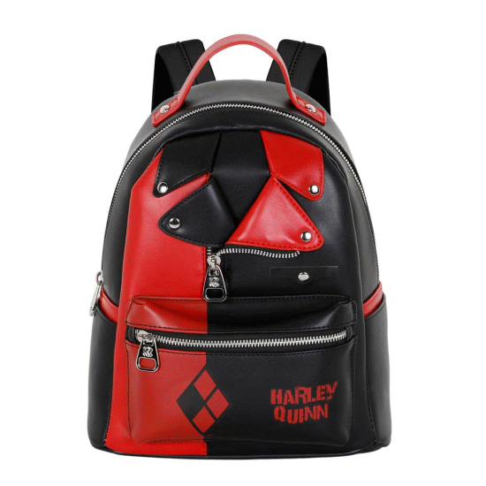 DC Comics Arlequina Jacket Mochila Heady, Preta ( Imagem 4 de 5 ) - Preview