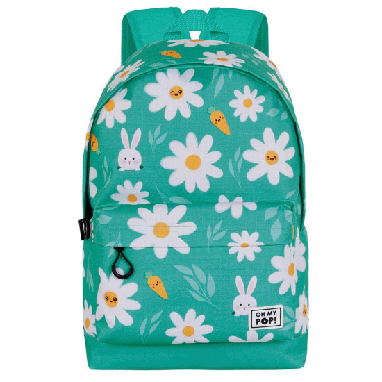Oh My Pop Blooming Mochila HS FAN 2.2, Turquesa ( Imagem 2 de 4 ) - Preview
