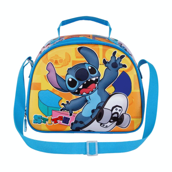 Disney Lilo e Stitch Skater Lancheira 3D, Amarela ( Imagem 3 de 5 ) - Preview