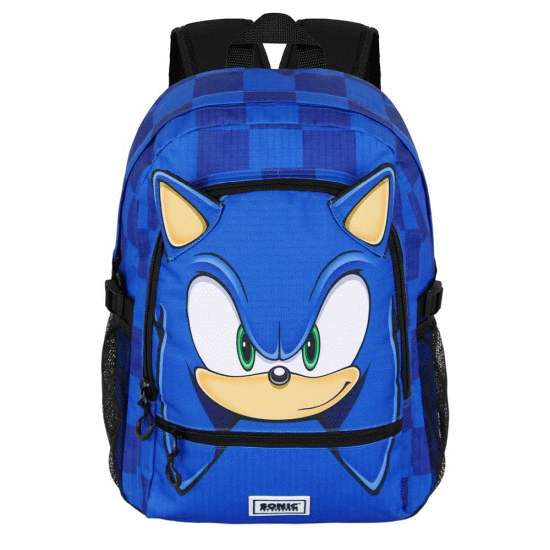 Sonic The Hedgehog - SEGA Sight Mochila Fight FAN 2.2, Azul ( Imagem 2 de 3 ) - Preview