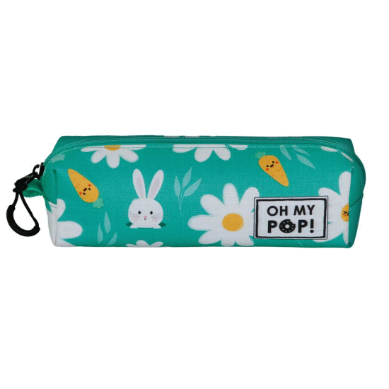 Oh My Pop Blooming Estojo Cuadrado FAN 2.2, Turquesa ( Imagem 2 de 3 ) - Preview