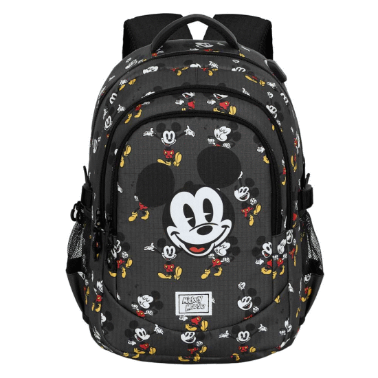 Disney Mickey Mouse Looks Mochila Running PLUS, Preta ( Imagem 2 de 4 ) - Preview