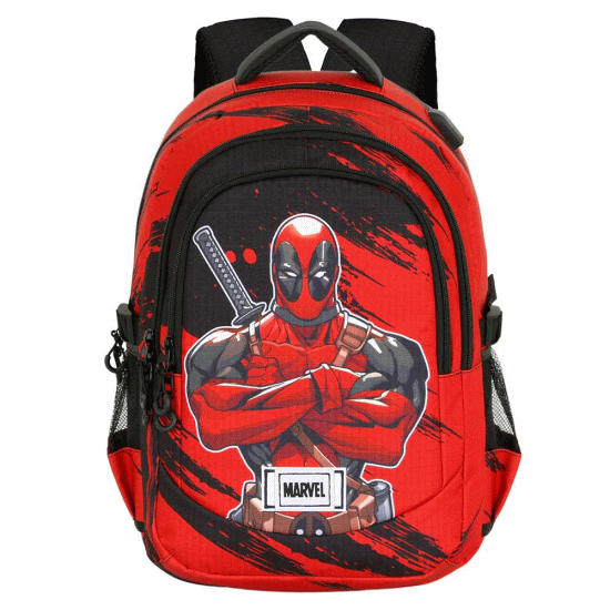 Marvel Deadpool Bad Mochila Running PLUS, Vermelha ( Imagem 2 de 4 ) - Preview