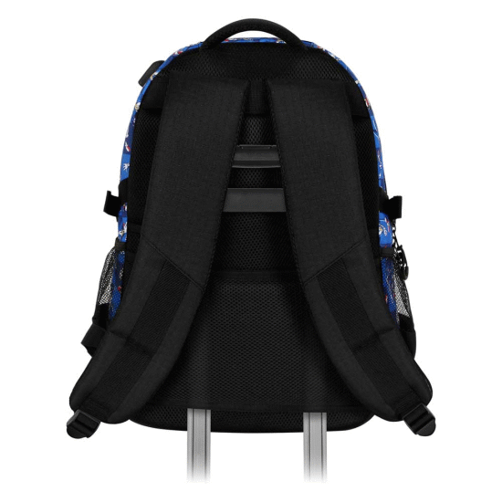 Sonic The Hedgehog - SEGA Action Mochila Running PLUS, Azul ( Imagem 3 de 4 ) - Preview