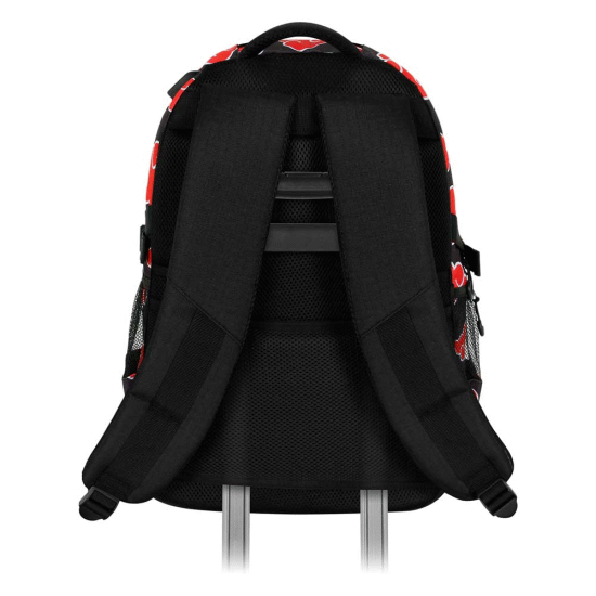 Naruto Kanji Mochila Running PLUS, Preta ( Imagem 3 de 3 ) - Preview