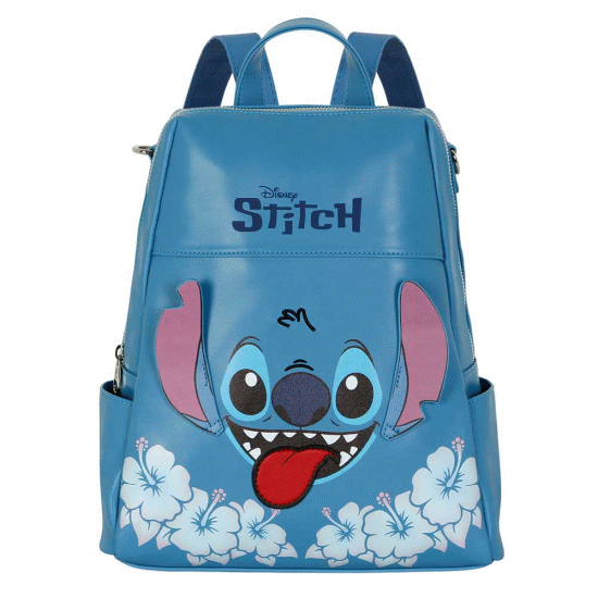Disney Lilo e Stitch Tongue Mochila Shield, Azul ( Imagem 3 de 5 ) - Preview