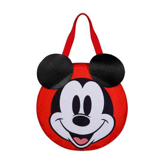 Disney Mickey Mouse Face Soleil Beach Bag, Black ( Imagem 2 de 4 ) - Preview