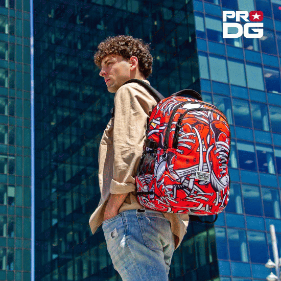 PRO-DG Sneak Mochila Running PLUS, Vermelha ( Imagem 2 de 5 ) - Preview
