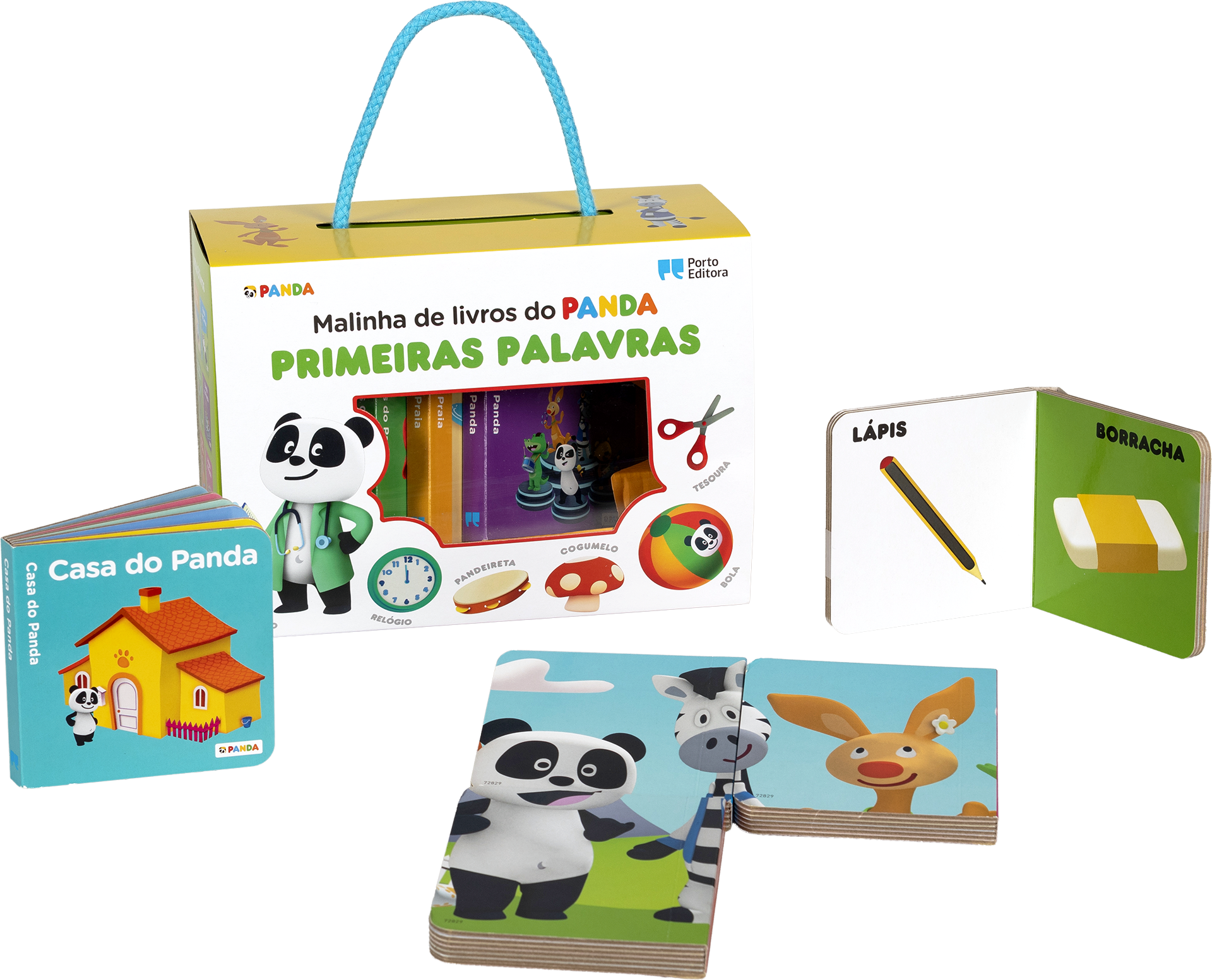 Malinha de Livros do Panda - Primeiras Palavras ( Imagem 2 de 2 ) - Preview