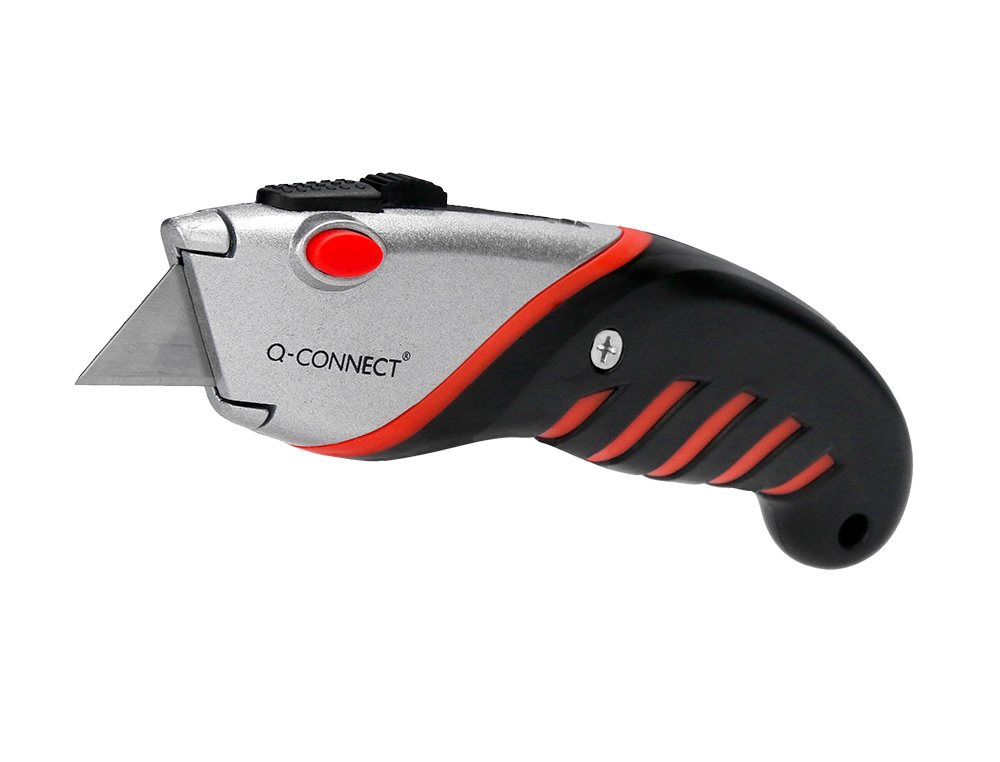 X-ato q-connect sx1500 metalico largo preto e vermelho com cabo de plastico e compartimento para laminas de recarga ( Imagem 4 de 24 ) - Preview
