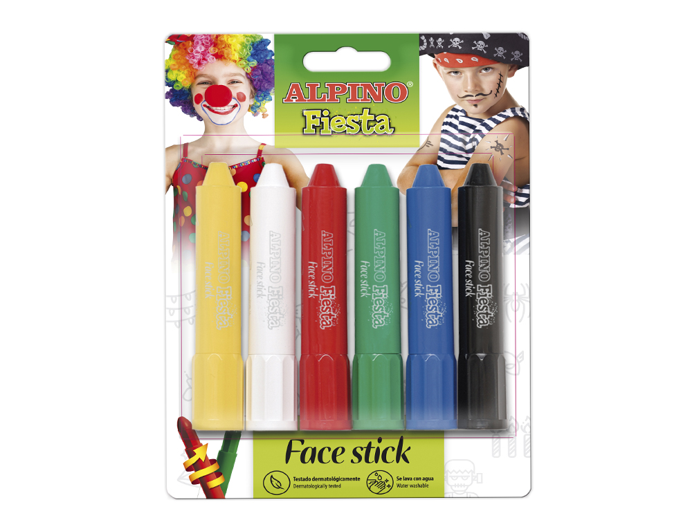 Barra maquilhagem face stick 6 cores sortidas ( Imagem 2 de 8 ) - Preview